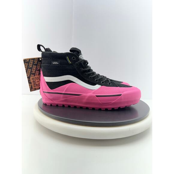 VANS SK8 Hi MTE-2 Womens Size 9 Dip Pink Black Waterproof Hiking Boots Shoes - Picture 5 of 12